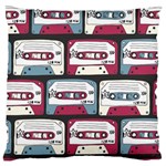 Music symbol rock seamless pattern Standard Flano Cushion Case (One Side) Front