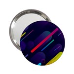 Colorful-abstract-background 2.25  Handbag Mirrors Front