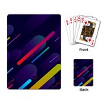 Colorful-abstract-background Playing Cards Single Design (Rectangle) Back