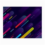 Colorful-abstract-background Small Glasses Cloth (2 Sides) Back