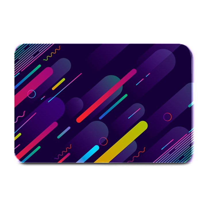 Colorful-abstract-background Plate Mats