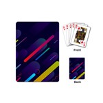 Colorful-abstract-background Playing Cards Single Design (Mini) Back