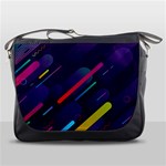 Colorful-abstract-background Messenger Bag Front