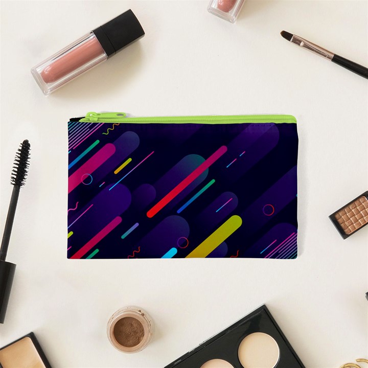 Colorful-abstract-background Cosmetic Bag (XS)