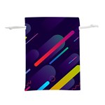 Colorful-abstract-background Lightweight Drawstring Pouch (L) Front