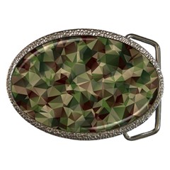 Abstract-vector-military-camouflage-background Belt Buckles by Wegoenart