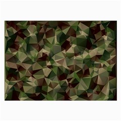 Abstract-vector-military-camouflage-background Large Glasses Cloth by Wegoenart