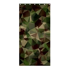 Abstract-vector-military-camouflage-background Shower Curtain 36  X 72  (stall)  by Wegoenart