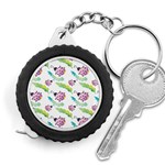 Watercolor-pattern-with-lady-bug Measuring Tape Front