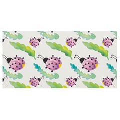 Watercolor-pattern-with-lady-bug Banner And Sign 8  X 4 