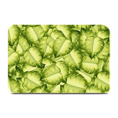 Seamless-pattern-with-green-leaves Plate Mats