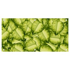 Seamless-pattern-with-green-leaves Banner And Sign 4  X 2 