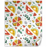 Seamless-hipster-pattern-with-watermelons-mint-geometric-figures Canvas 16  x 20  15.75 x19.29  Canvas - 1