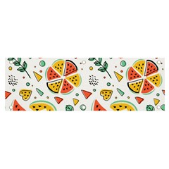 Seamless-hipster-pattern-with-watermelons-mint-geometric-figures Banner And Sign 6  X 2 