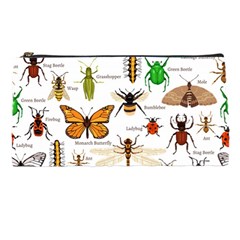 Insects-seamless-pattern Pencil Case by Wegoenart