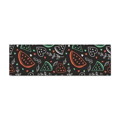 Seamless-vector-pattern-with-watermelons-mint -- Sticker (bumper) by Wegoenart