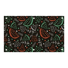 Seamless-vector-pattern-with-watermelons-mint -- Banner And Sign 5  X 3 