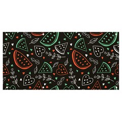 Seamless-vector-pattern-with-watermelons-mint -- Banner And Sign 8  X 4 