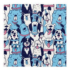 Dogs-seamless-pattern Banner And Sign 4  X 4 