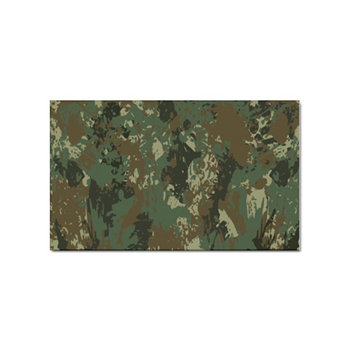 Camouflage-splatters-background Sticker Rectangular (100 pack)