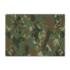 Camouflage-splatters-background Sticker A4 (100 Pack) by Wegoenart