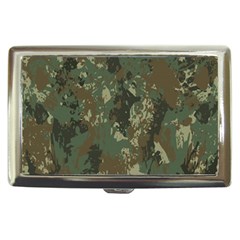 Camouflage-splatters-background Cigarette Money Case by Wegoenart