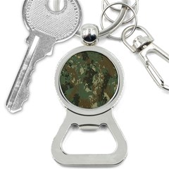 Camouflage-splatters-background Bottle Opener Key Chain by Wegoenart