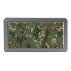 Camouflage-splatters-background Memory Card Reader (mini) by Wegoenart