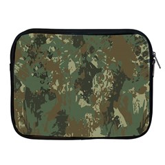 Camouflage-splatters-background Apple Ipad 2/3/4 Zipper Cases by Wegoenart