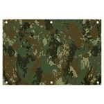 Camouflage-splatters-background Banner and Sign 6  x 4  Front