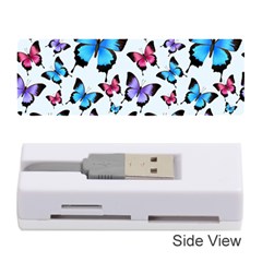 Decorative-festive-trendy-colorful-butterflies-seamless-pattern-vector-illustration Memory Card Reader (stick) by Wegoenart