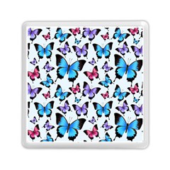 Decorative-festive-trendy-colorful-butterflies-seamless-pattern-vector-illustration Memory Card Reader (square) by Wegoenart