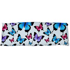 Decorative-festive-trendy-colorful-butterflies-seamless-pattern-vector-illustration Body Pillow Case (dakimakura) by Wegoenart