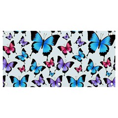 Decorative-festive-trendy-colorful-butterflies-seamless-pattern-vector-illustration Banner And Sign 4  X 2 