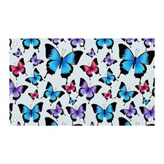 Decorative-festive-trendy-colorful-butterflies-seamless-pattern-vector-illustration Banner And Sign 5  X 3  by Wegoenart