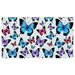 Decorative-festive-trendy-colorful-butterflies-seamless-pattern-vector-illustration Banner and Sign 7  x 4  Front