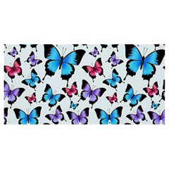 Decorative-festive-trendy-colorful-butterflies-seamless-pattern-vector-illustration Banner And Sign 8  X 4 