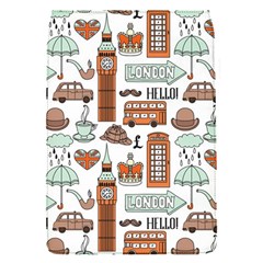 Seamless-pattern-with-london-elements-landmarks Removable Flap Cover (s) by Wegoenart