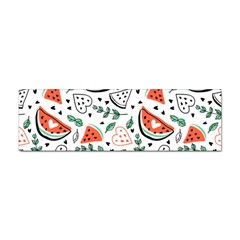 Seamless-vector-pattern-with-watermelons-mint Sticker (bumper) by Wegoenart