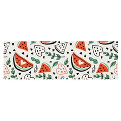 Seamless-vector-pattern-with-watermelons-mint Banner And Sign 6  X 2 