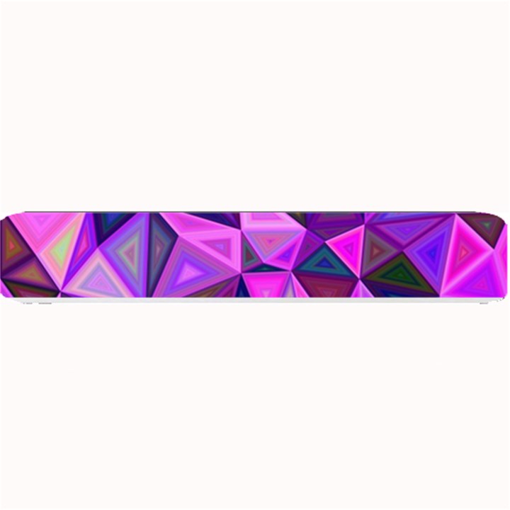 Triangular-shapes-background Small Bar Mat