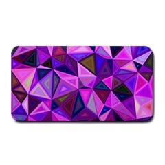 Triangular-shapes-background Medium Bar Mat by Wegoenart