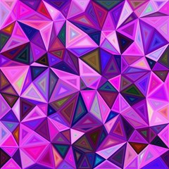 Triangular-shapes-background Play Mat (square) by Wegoenart