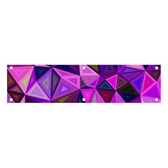 Triangular-shapes-background Banner And Sign 4  X 1 