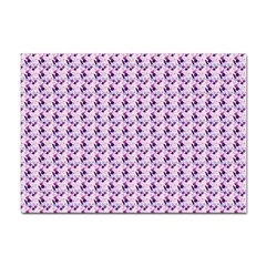 Purple Design Sticker A4 (10 Pack) by designsbymallika