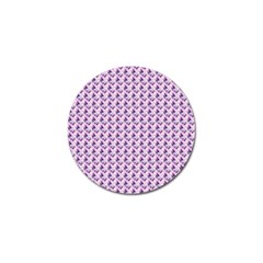 Purple Design Golf Ball Marker (4 Pack) by designsbymallika