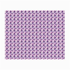 Purple Design Small Glasses Cloth by designsbymallika