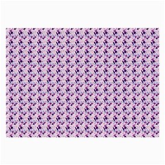 Purple Design Large Glasses Cloth (2 Sides) by designsbymallika