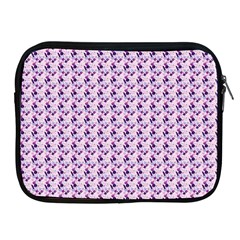 Purple Design Apple Ipad 2/3/4 Zipper Cases by designsbymallika