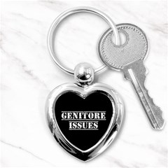 Genitore Issues  Key Chain (heart) by ConteMonfrey